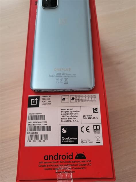 Oneplus 8t Lunar Silver Dual Sim 128gb8gb 5g Impecabil Pitesti • Olxro