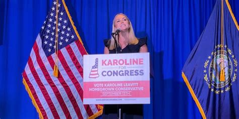 Karoline Leavitt Projected Winner In Fierce Gop Congressional Primary