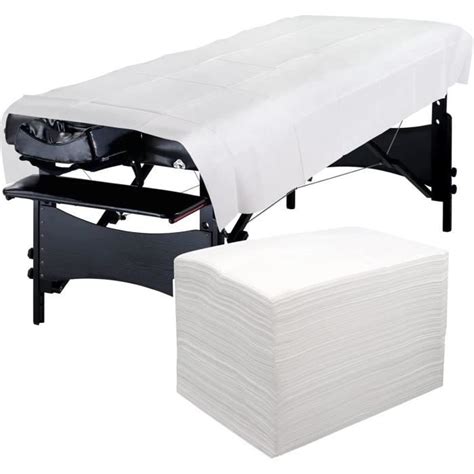 Lot De Drap Jetable Table Massage X Cm Drap Non Tiss