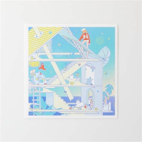 坂本彩 正方形ポストカード 「いつか遠く」 - C/STORE