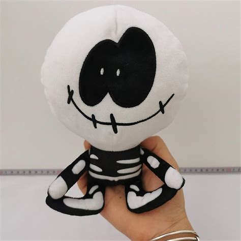 Spooky Month Skid And Pump Friday Night Funkin Plush Toy Soft Stuffed