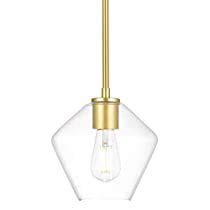 Linea Di Liara Macaria Modern Glass Farmhouse Pendant Lighting For