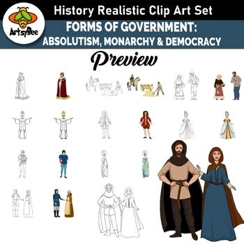 Forms Of Government In History Now Clipart Set Of 50 Images By Artsy