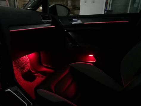 Led Interior Multi Color Atmosphere Lamp Ambient Light Footwell Light