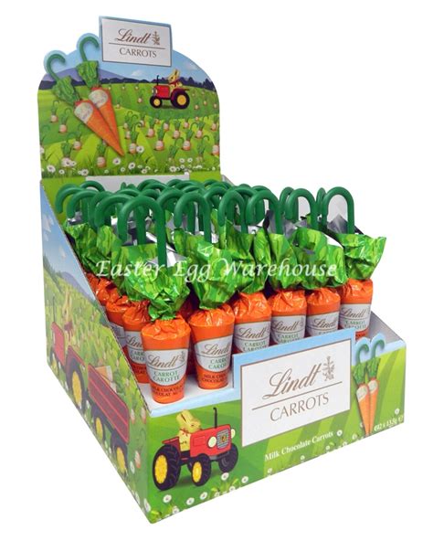 Lindt Milk Chocolate Carrots Pieces Easter Egg Warehouse