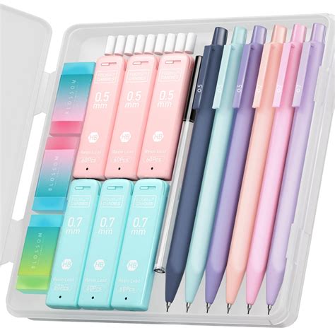 Four Candies Cute Mechanical Pencils, 6PCS Pastel Mechanical Pencils in ...