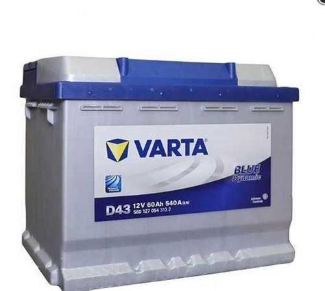 Аккумулятор Varta Blue Dynamic D43 60 а/ч | Festima.Ru - Мониторинг ...