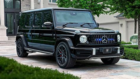 Ride Safely In Luxury With Inka S Bulletproof Mercedes Benz Amg G Limo