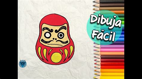 Cómo Dibujar un Daruma Fácil Dibustrador Art YouTube