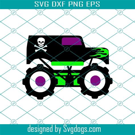 Monster Truck Svg Svgdogscom