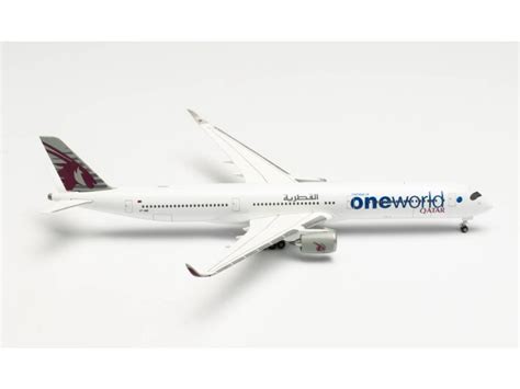 HERPA 1 500 QATAR AIRWAYS AIRBUS A350 1000 ONEWORLD