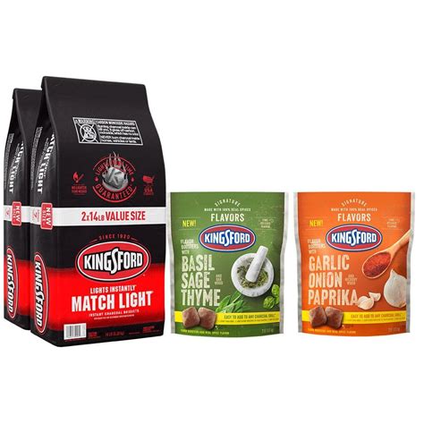 Kingsford Lbs Match Light Instant Charcoal Briquettes Pack And