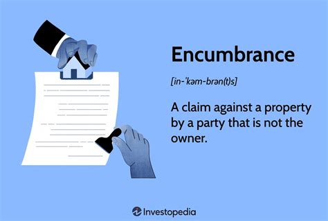 Encumbrance: Definition, Example, and Types of Encumbrances (2024)