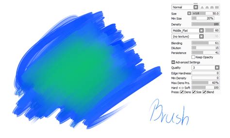 Paint Tool Sai Brush Acryl Brush By Catbrushes On Deviantart