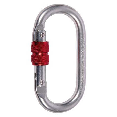 Mousqueton Acier Oval Standard Lock 0981E Camp