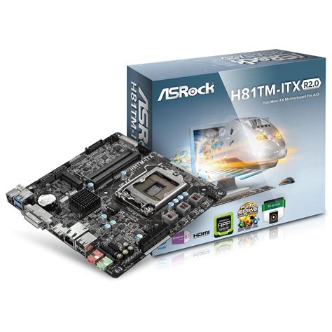 ASRock H81TM ITX Intel H81 So 1150 Dual Channel DDR3 Mini ITX Retail