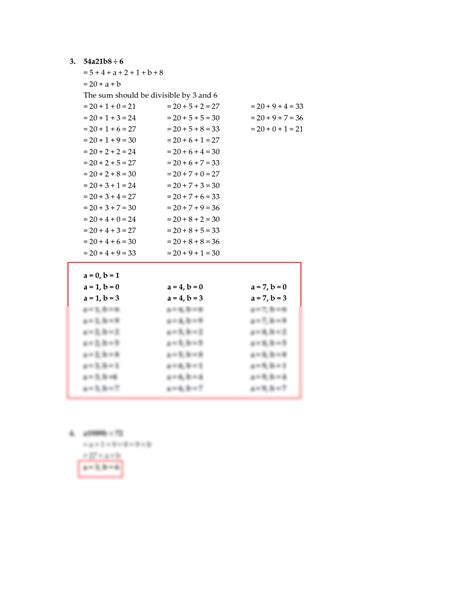 Solution Number Theory Worksheet 2 Divisibility Studypool