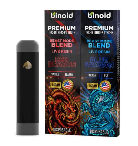 Binoid Cbd Knockout Blend Live Resin Disposable 2 G