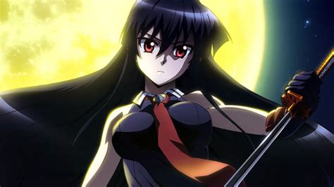 Wallpaper 2560x1440 Px Akame Ga Kill Anime Girls Red Eyes Sword