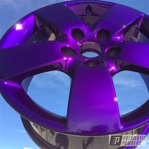 Customized Purple Rim Featuring Illusion Purple And Clear Vision