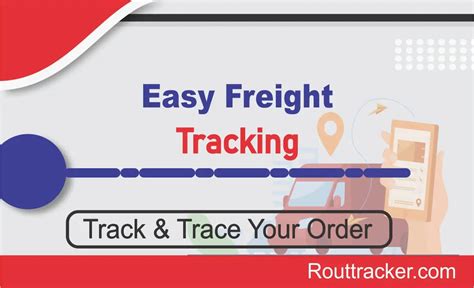 Easy Freight Tracking - Rout Tracker