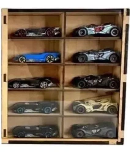 Exhibidor Para Hot Wheels Con Tapa Acr Lico Mercadolibre