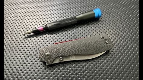 How To Disassemble And Maintain The Sandrin Knives Carbon Fiber Torino