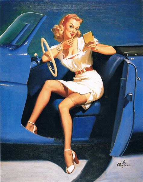 1000+ images about Vintage Pin Up Girls on Pinterest | Gil elvgren