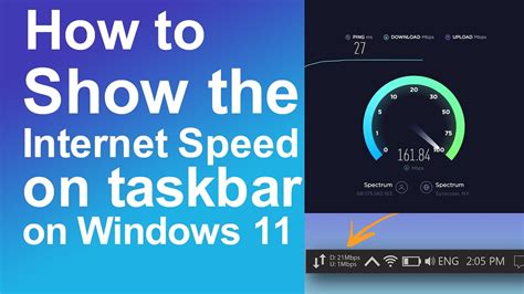 How To Show The Internet Speed On Taskbar On Windows 11 Easily YouTube