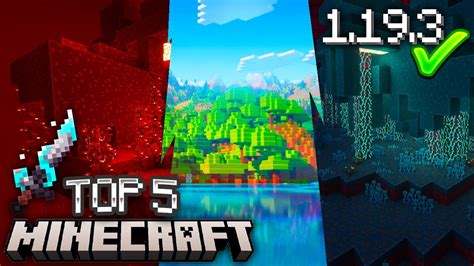 Top 5 Best Minecraft Texture Packs 1193 Youtube