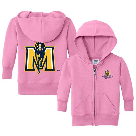 Toddler Chad & Jake Pink Murray State Racers Logo Full-Zip Hoodie Jacket