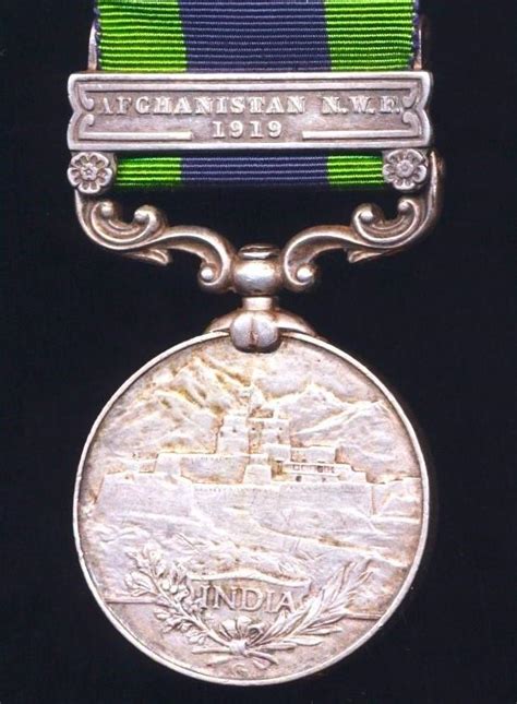 Aberdeen Medals Indian General Service Medal Gv First Issue