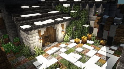 Medieval castle on the mountain [Interior] Minecraft Map