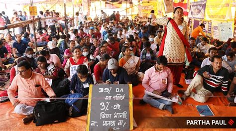 Large Section Of Govt Employees In West Bengal Join Strike Demanding Da