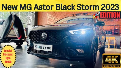 Gangster Vibes New Mg Astor Black Storm Full