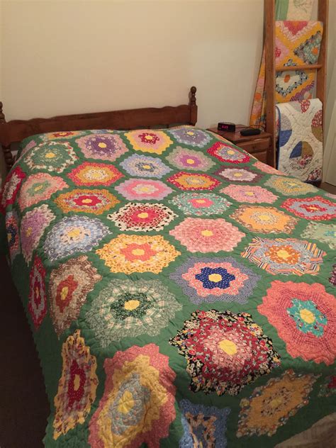 Grandmother S Flower Garden Quilt Pattern