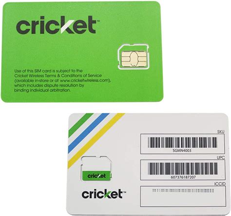 Cricket sim card - abilitylinda