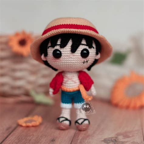 Crochet Luffy Hat Amigurumi