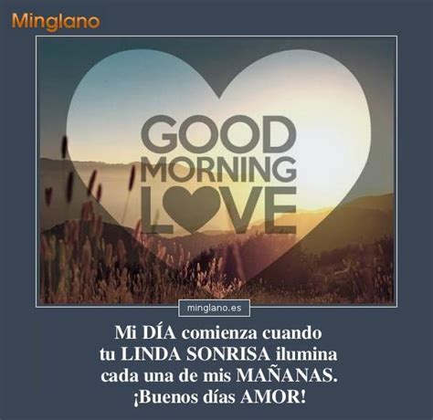 FRASES BONITAS de BUENOS DÍAS con AMOR