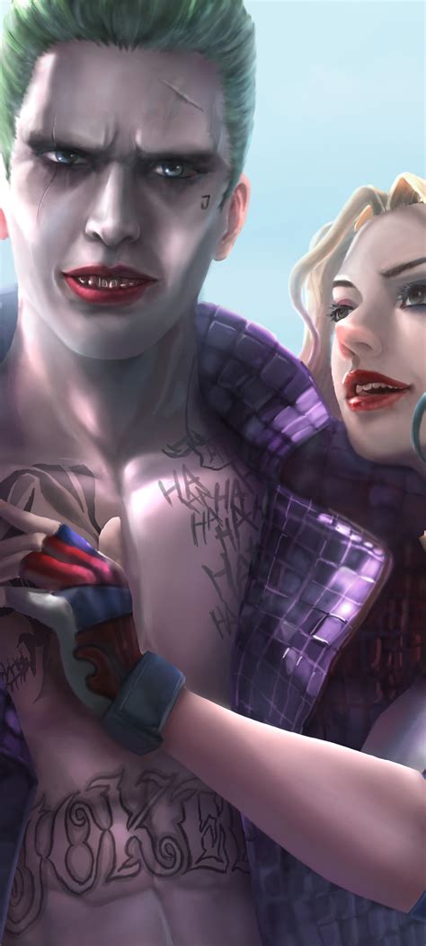 1080x2400 Joker And Harley Quinn 8K Artwork Google Pixel 7 ,HD 4k ...