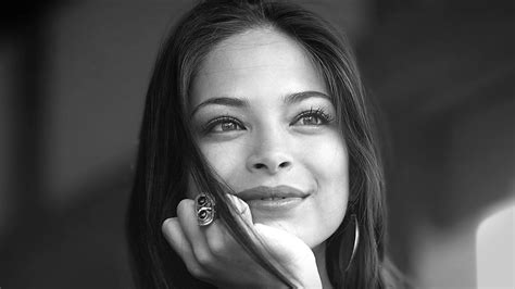 Kristin Kreuk Brunette Look Wallpaper Hd Celebrities K Wallpapers