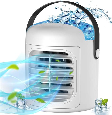 Personal Portable Air Conditioner2000 Mah Rechargeable Mini Air Cooler Fandesk Portable Ac