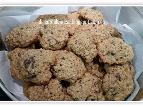 Galletas De Avena Naranja Y Chocolate Receta De Directoalamesa Cookpad