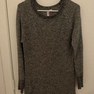 Francesca S Collections Dresses Francescas Long Sleeve Knit Gray