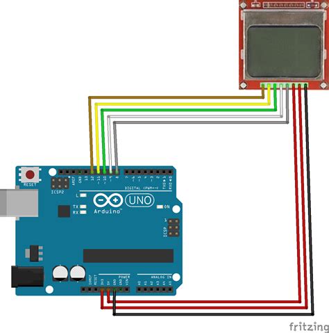 Interfacing Nokia LCD With Arduino