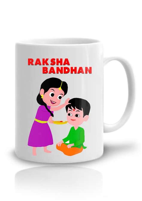 Buy Happy Raksha Bandhan Mug Rakhi Mug Raksha Bandhan Mug Gift Mug For