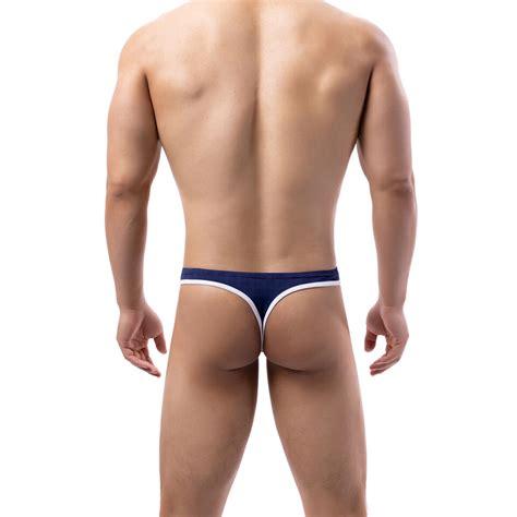 Pcs Mens Lingerie Micro Thong Open Front Hole Briefs Bikini Underwear Panties Ebay