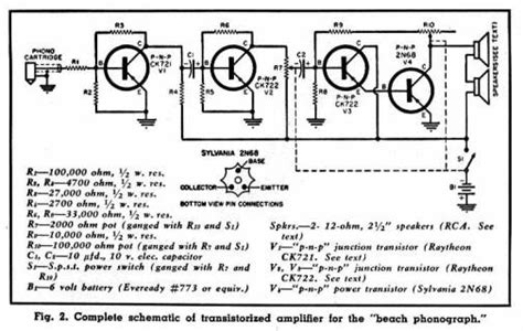 Germanium Transistor Pinout