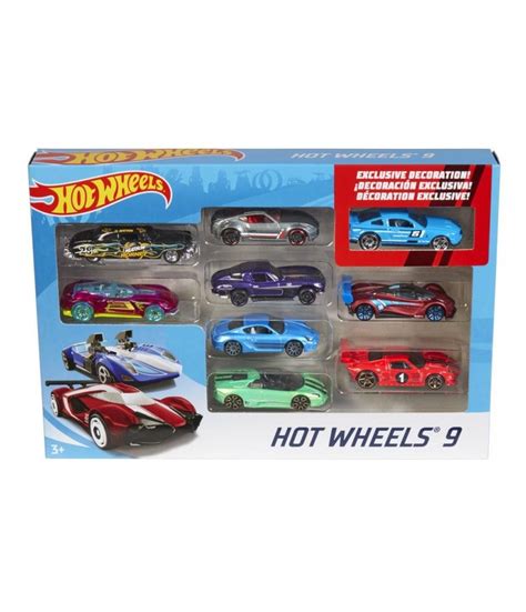 Hot Wheels autá angličáky 9ks