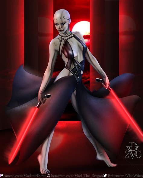 Asajj Ventress (Star Wars), Vladimir Duran | Asajj ventress, Star wars